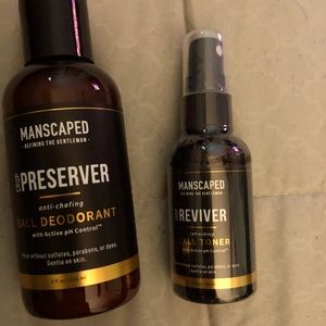 2 Brand Bottles of “ManScaped” Products